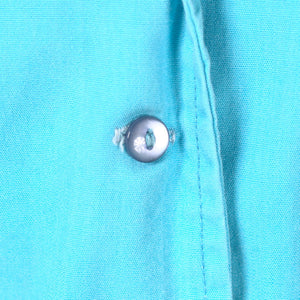 Vintage 1950s Sky Blue Shirt Dress Cats Like Us