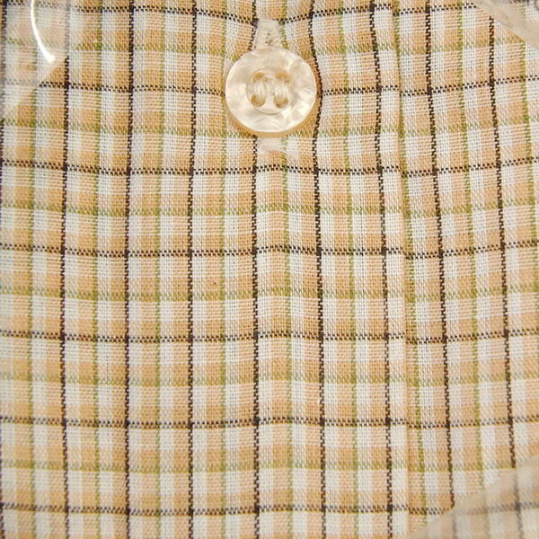 Vintage 1960s SS Wedgefield Plaid Shirt Cats Like Us