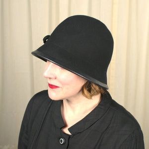 Vintage 1970s does 1920s Black Hat Cats Like Us