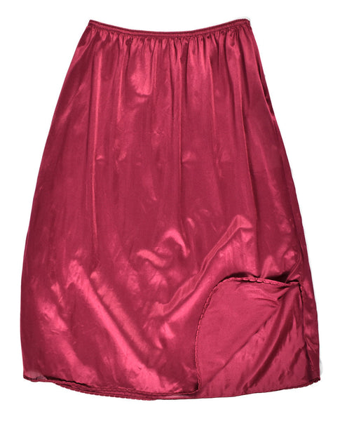 Vintage Burgundy Half Slip W22-30 Cats Like Us