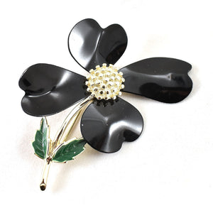 Vintage Coventry Dogwood Flower Brooch Cats Like Us