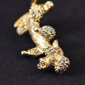 Vintage Gold Poodle Scatter Pins Cats Like Us