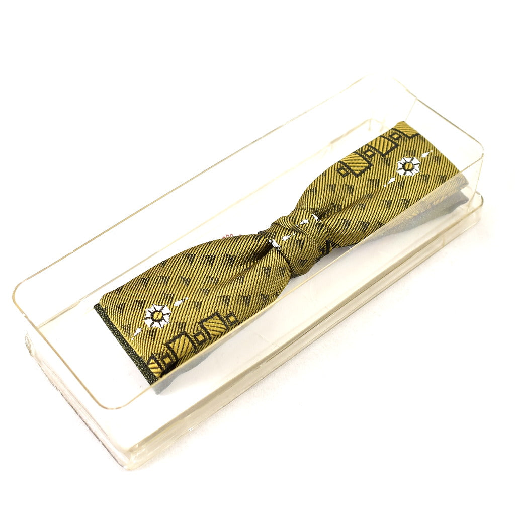 Vintage NOS 1950s Olive Abstract Tie Cats Like Us