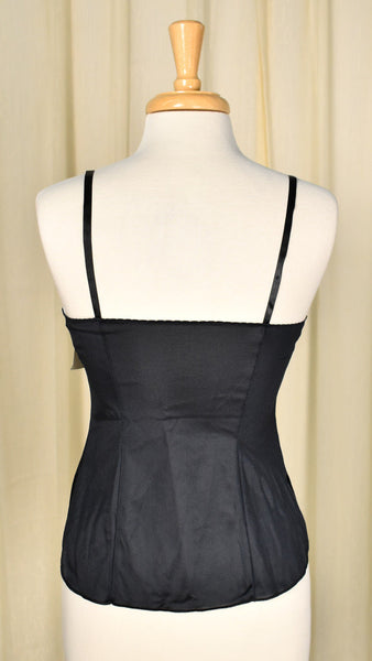 Vintage Sheer Black Lace Camisole Cats Like Us