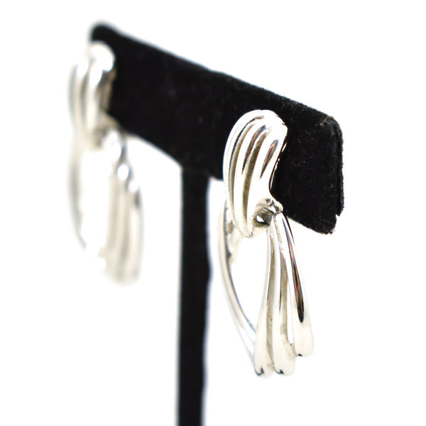 Vintage Silver Abstract Knocker Earring Cats Like Us