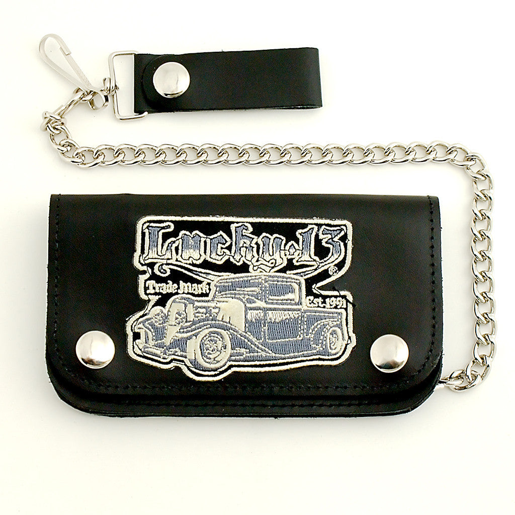 Von Truck Leather Chain Wallet Cats Like Us