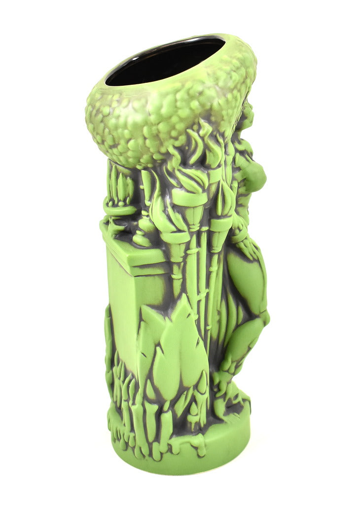 Tiki Farm ティキ マグ 節約 VOODOO GODDESS, MARDI GRAS GREEN Mug