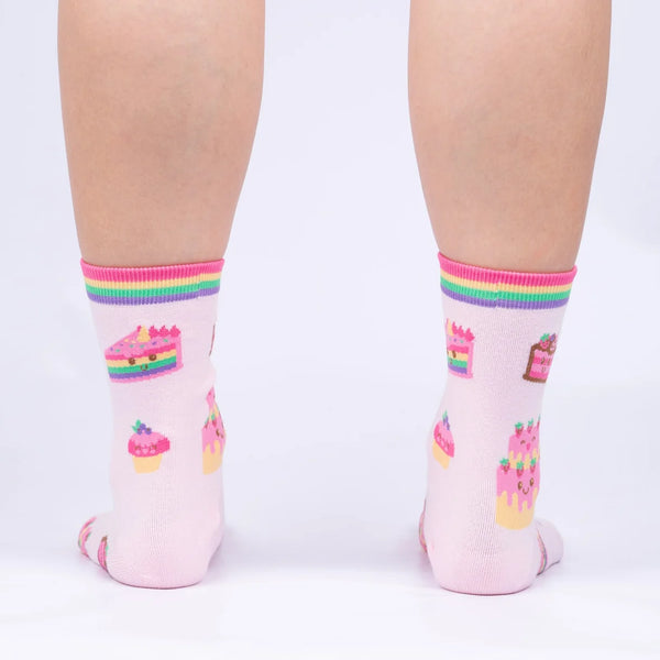 Life is Batter with Cake Crew Socks