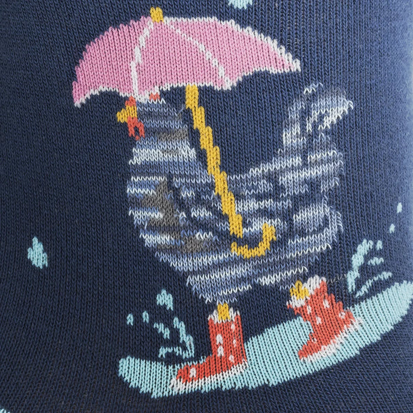Chicken Little Fowl Weather Days Socks