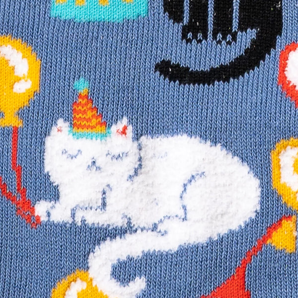 A Purr-fect Paw-ty Day Crew Socks