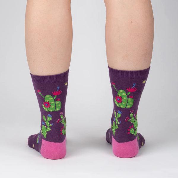 I'm Stuck on You Cacti Crew Socks