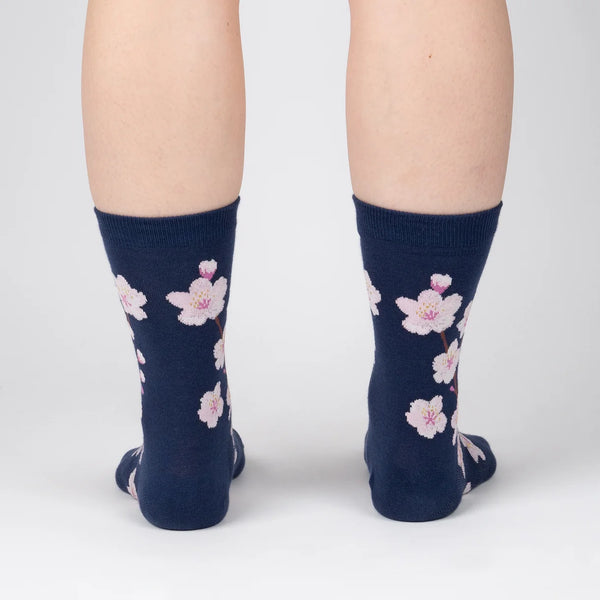 Cherry Blossom Crew Socks