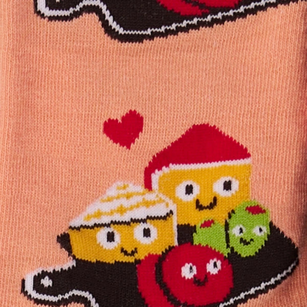 Char-CUTE-erie Cheesy Crew Socks
