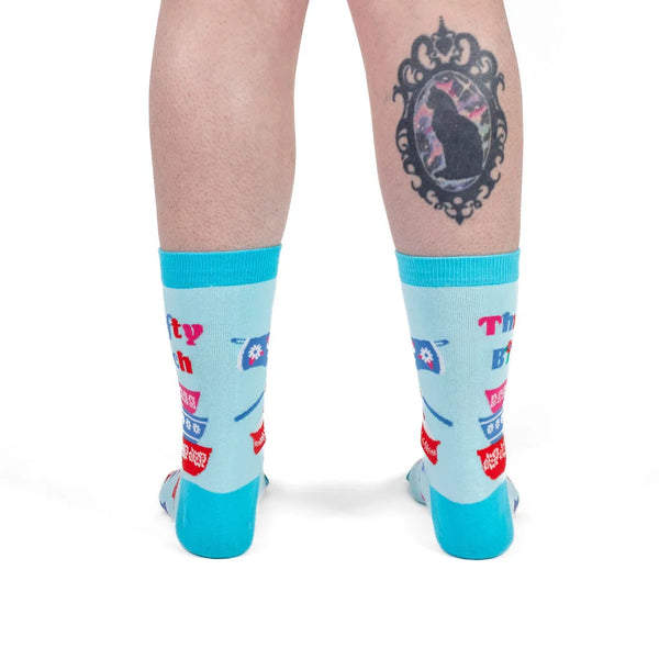 Thrifty B*tch Kitchenware Crew Socks