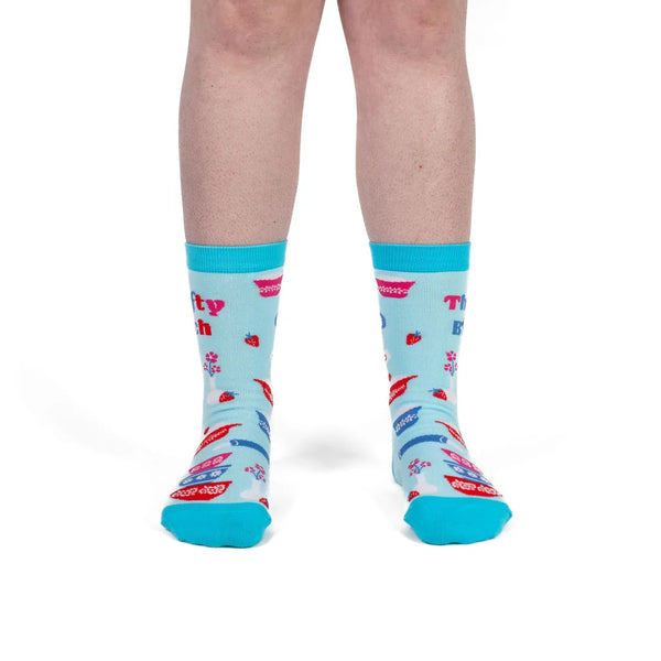 Thrifty B*tch Kitchenware Crew Socks
