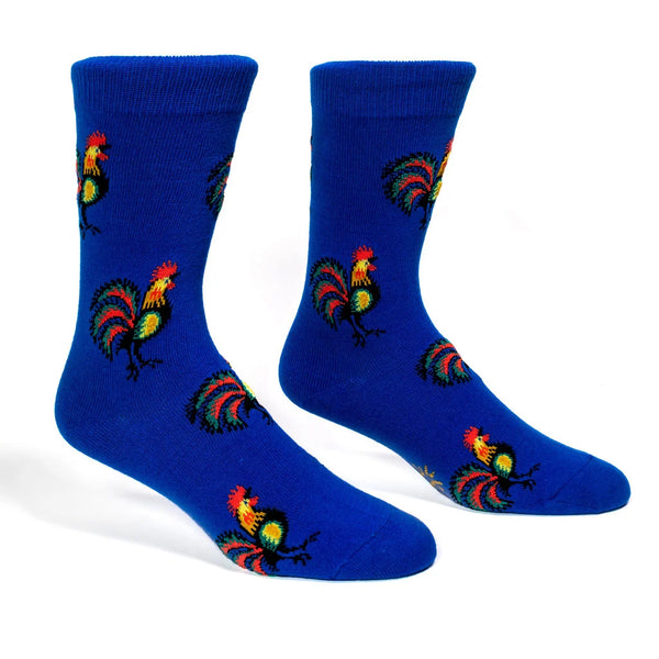 Rise & Shine Mother Clucker Wool Crew Socks