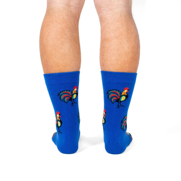Rise & Shine Mother Clucker Wool Crew Socks