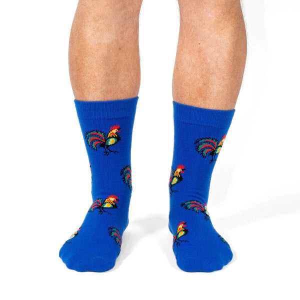 Rise & Shine Mother Clucker Wool Crew Socks