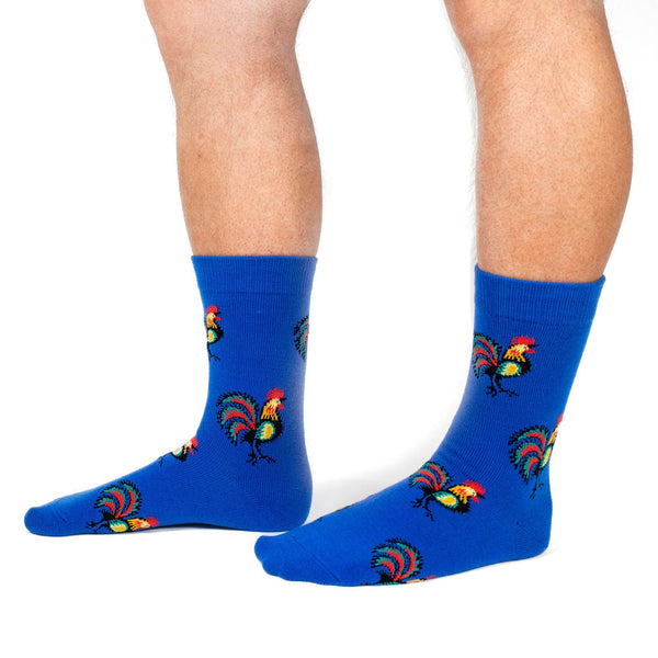 Rise & Shine Mother Clucker Wool Crew Socks