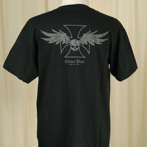 Winged Skull Garage Wear T Cats Like Us