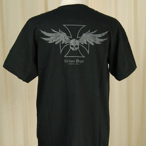 Winged Skull Garage Wear T Cats Like Us