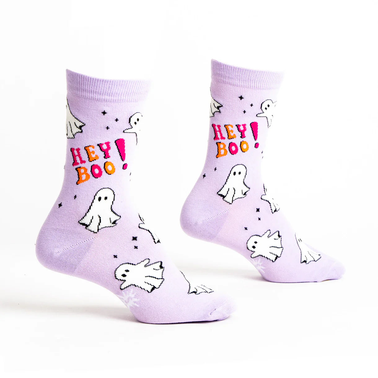 Hey Boo! Crew Socks